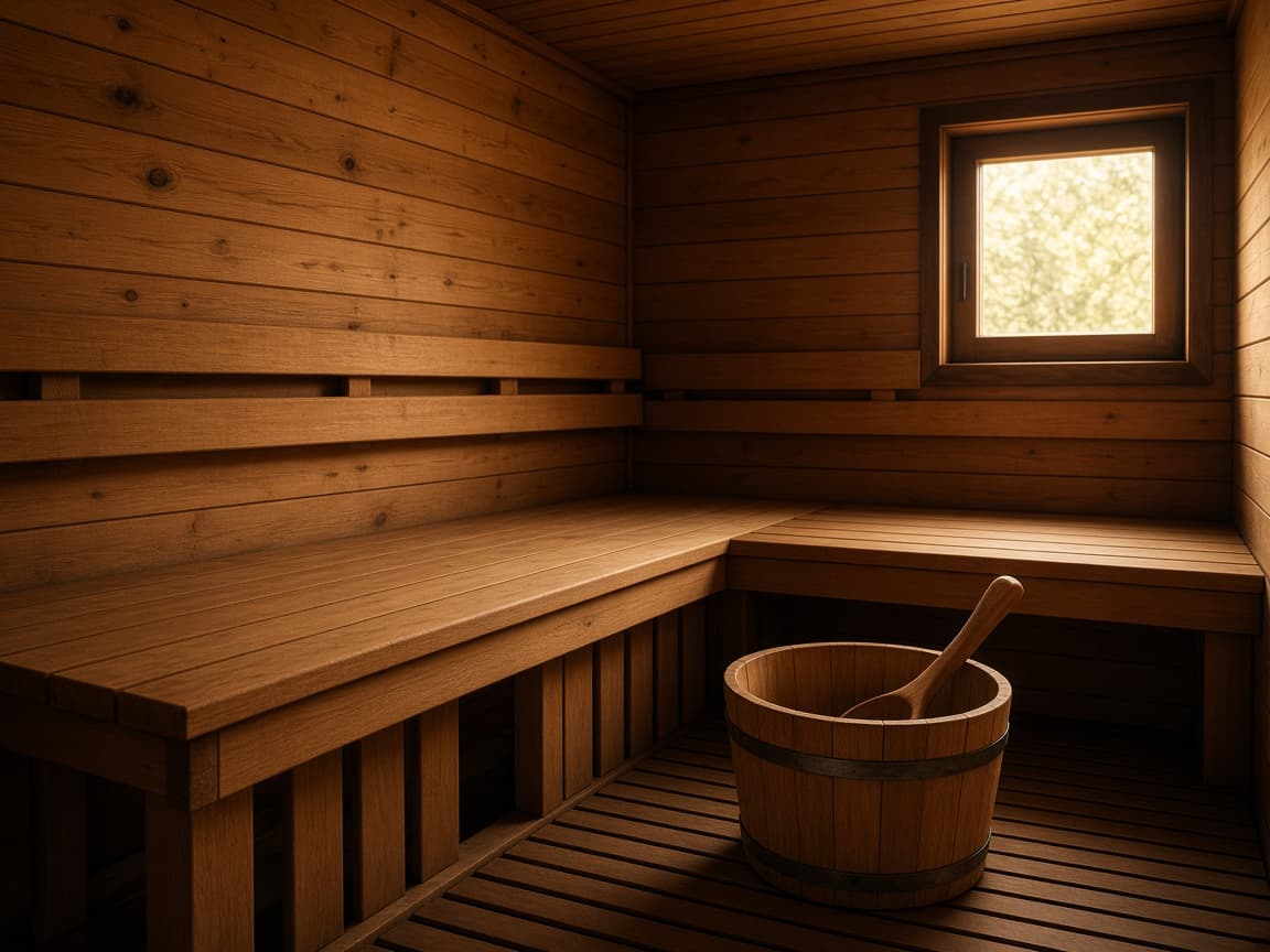 Sauna session