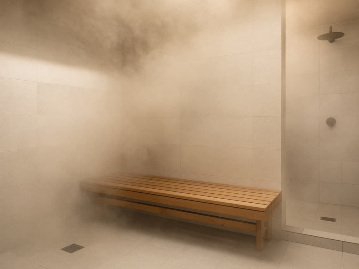 Steam bath session